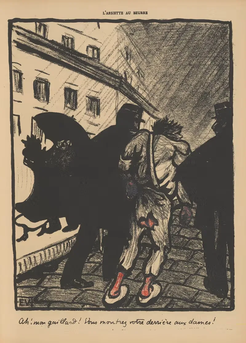 Ах! мой парень! (…) by Феликс Валлотон, 1902 — digital art print download