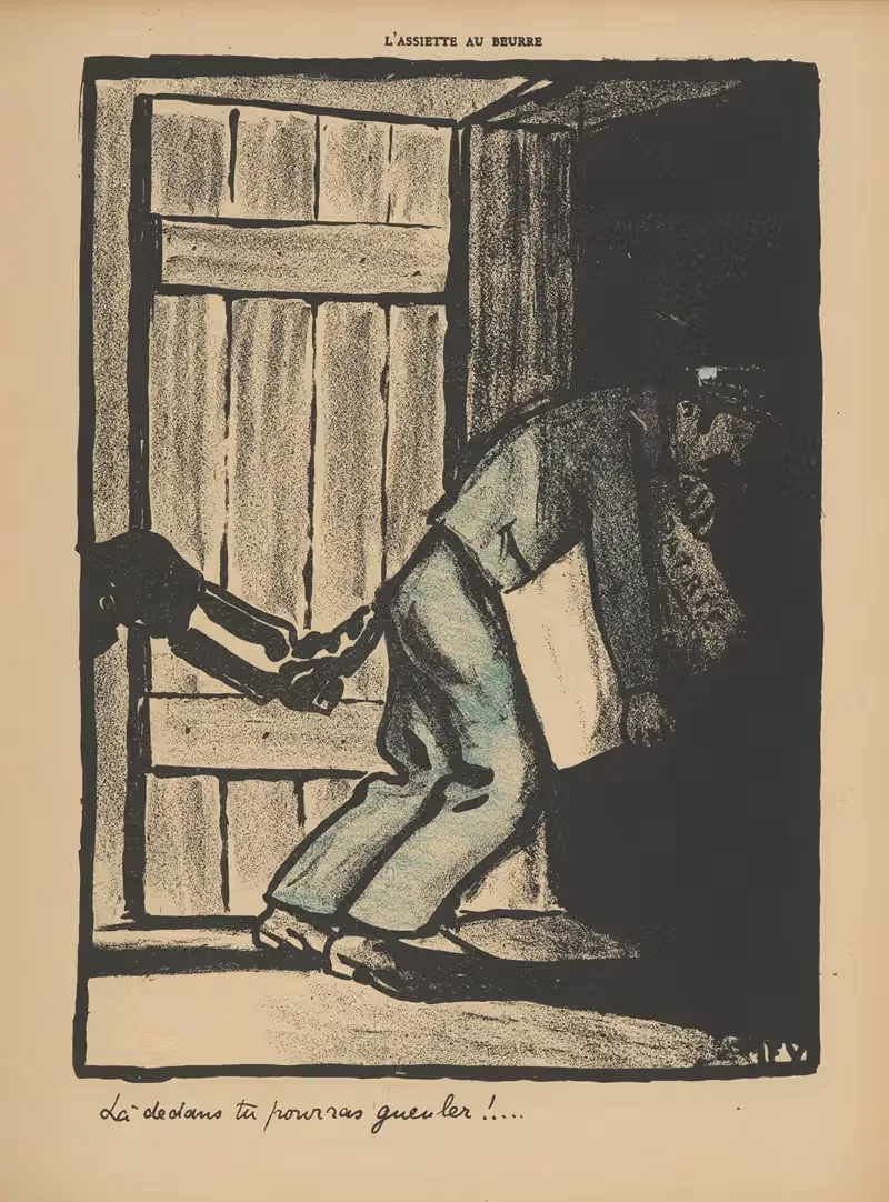 Ты сможешь кричать, когда… by Феликс Валлотон, 1902 — digital art print download
