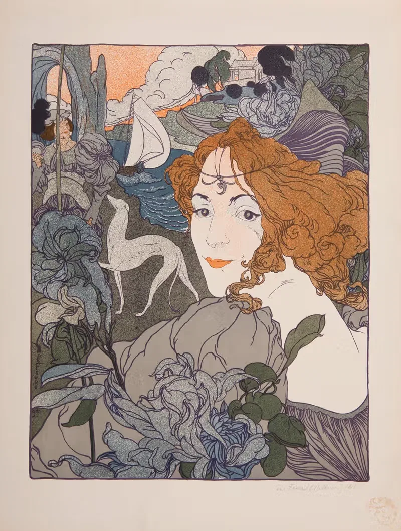 Возвращение рыцаря by Жорж де Фёр, 1897 — digital art print download