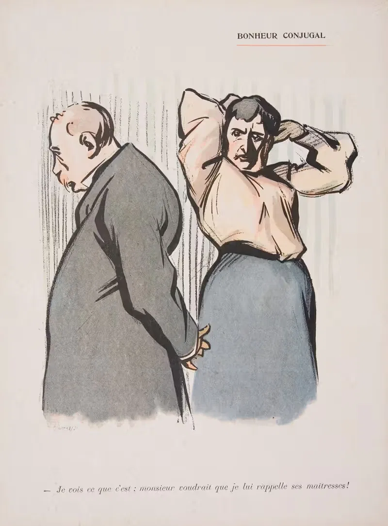 Супружеское счастье by Герман-Поль, 1902 — digital art print download