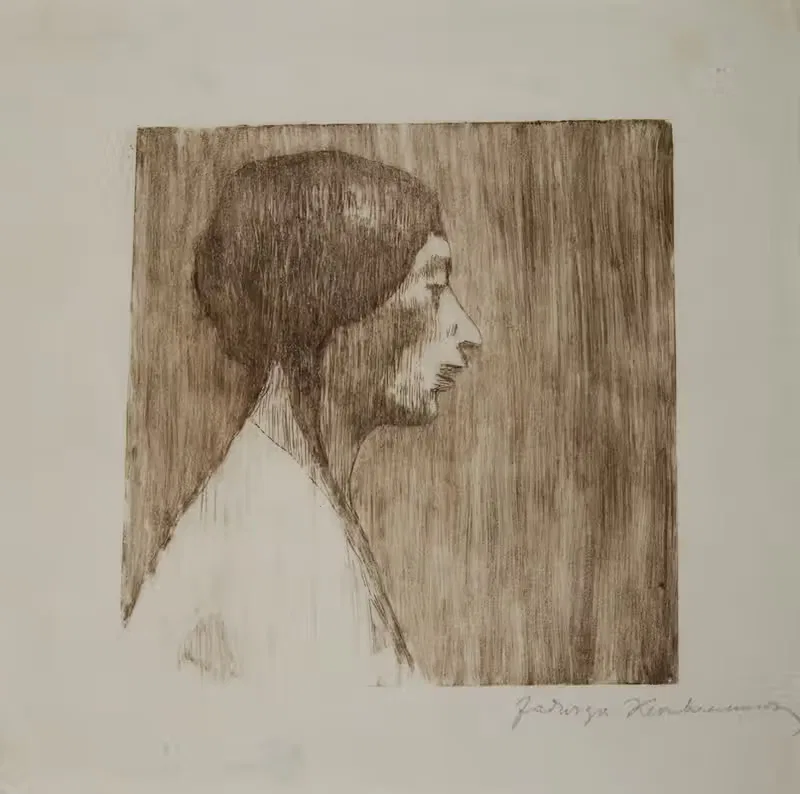 Женский портрет by Ядвига Кернбаумова, 1906 — digital art print download