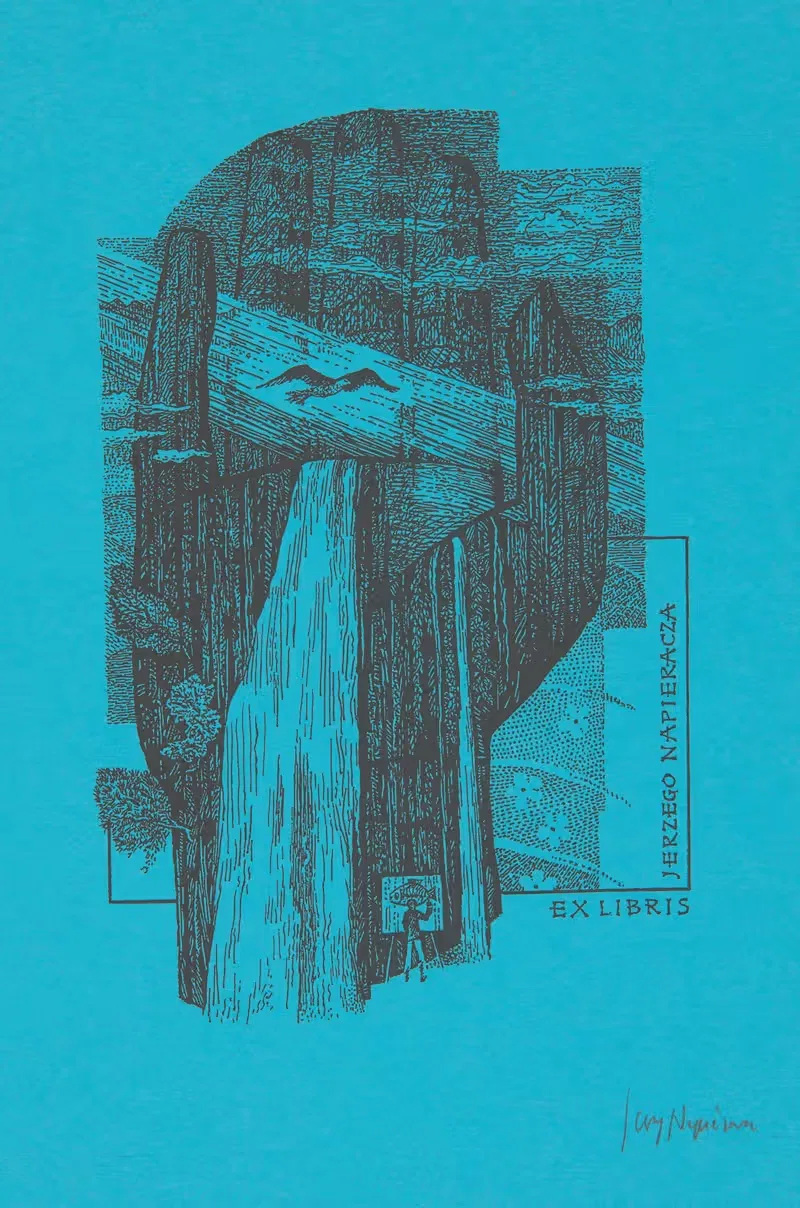 Экслибрис Ежи Наперача (1929–2018) by Ежи Наперач, 1929–2018 — digital art print download