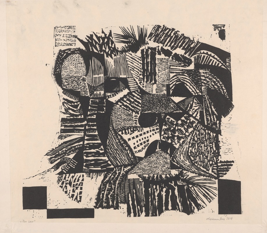 Пан Лев by Ежи Наперач, 1959 — digital art print download