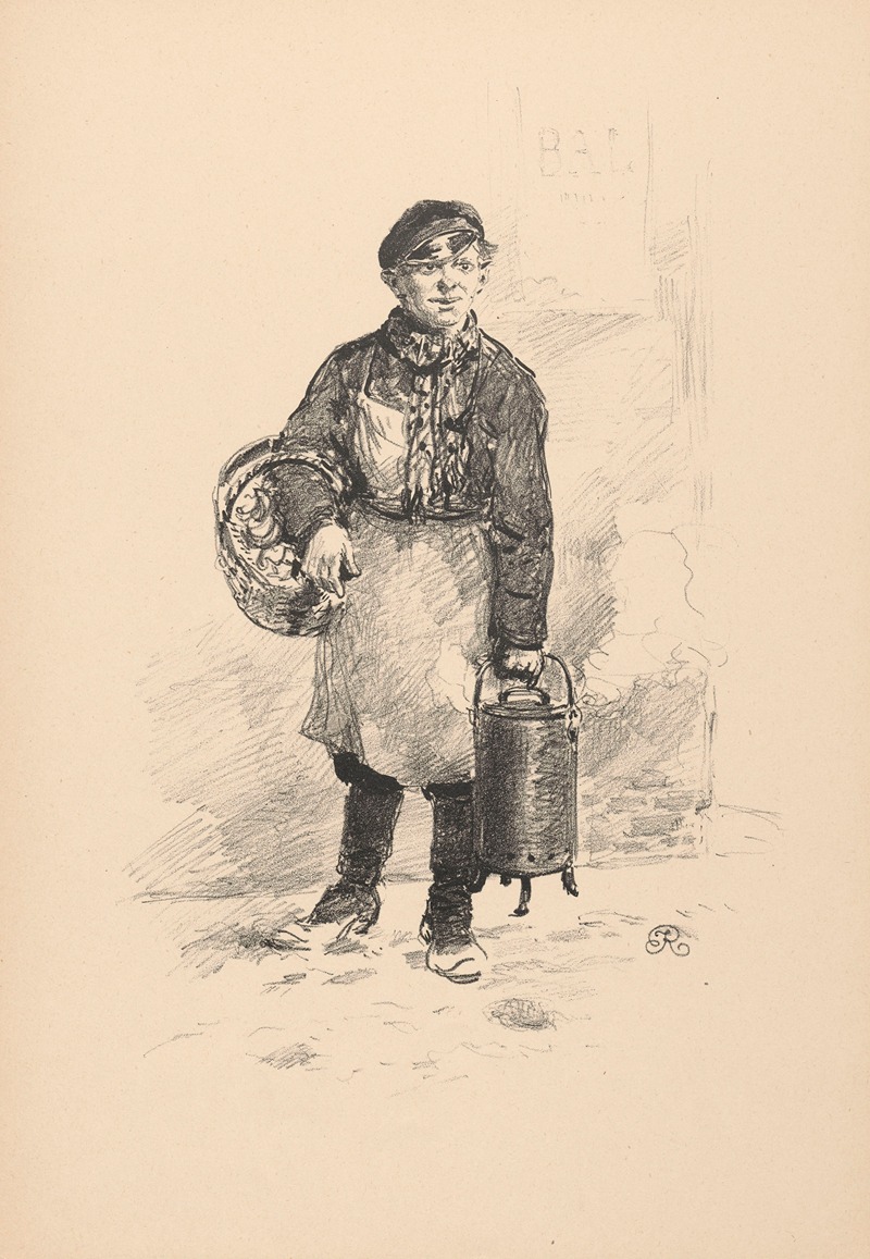 Ученик by Юзеф Рапацкий, 1926 — digital art print download