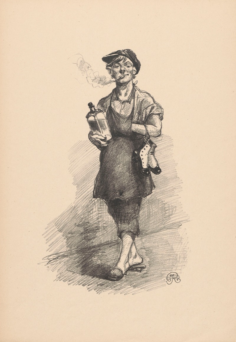 От сапожника by Юзеф Рапацкий, 1926 — digital art print download