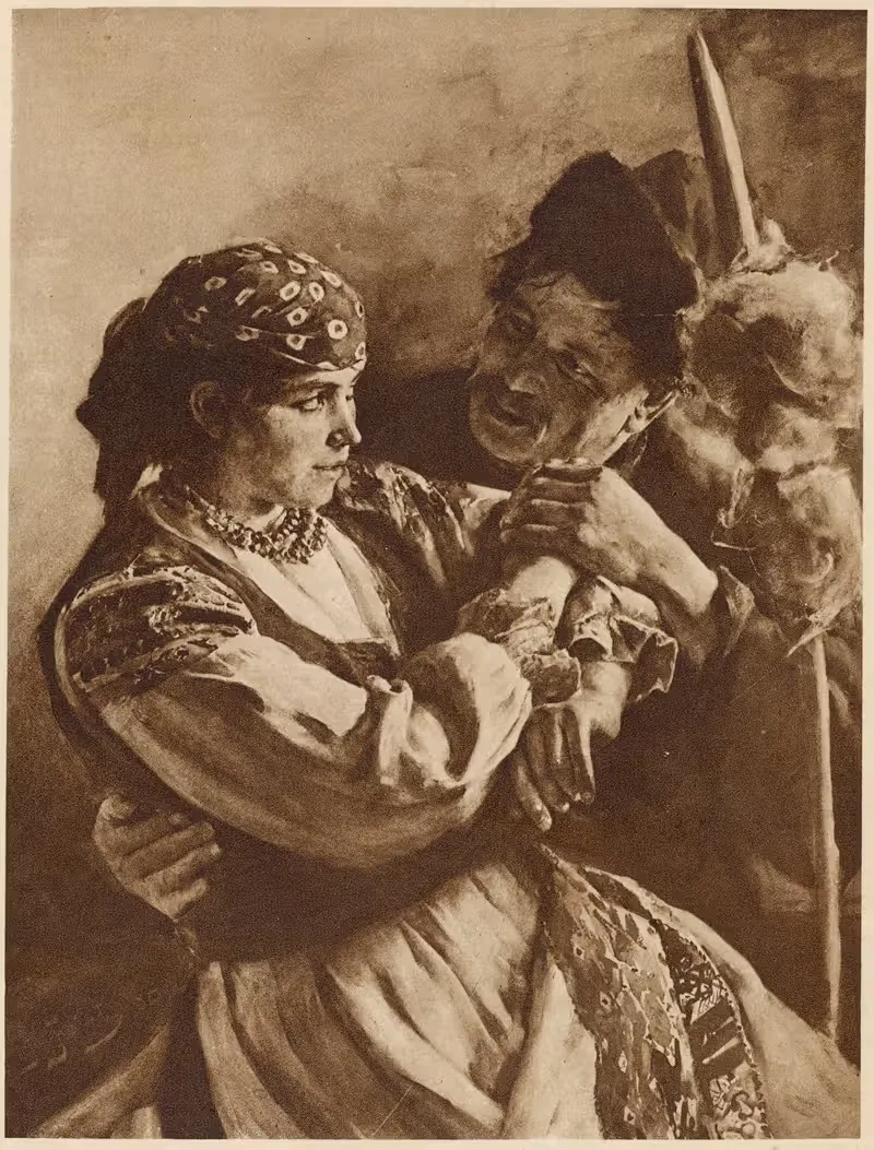 Залоты охотника by Юлиан Фалат, 1890 — digital art print download