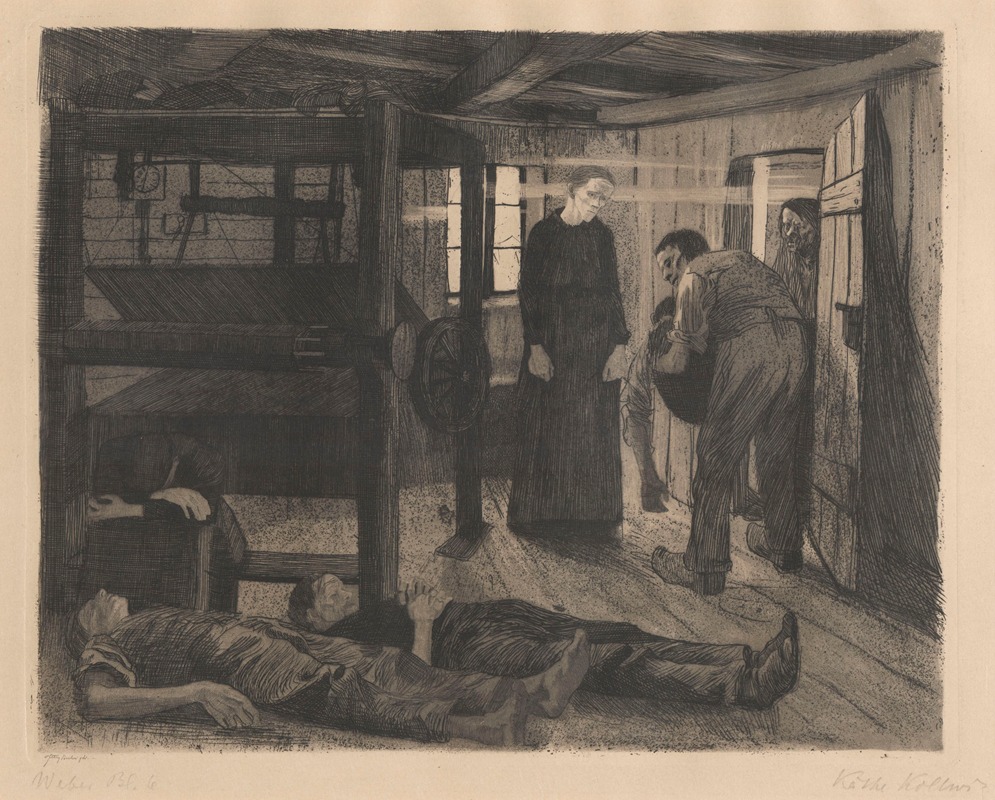 Ende by Käthe Kollwitz, 1903 — digital art print download