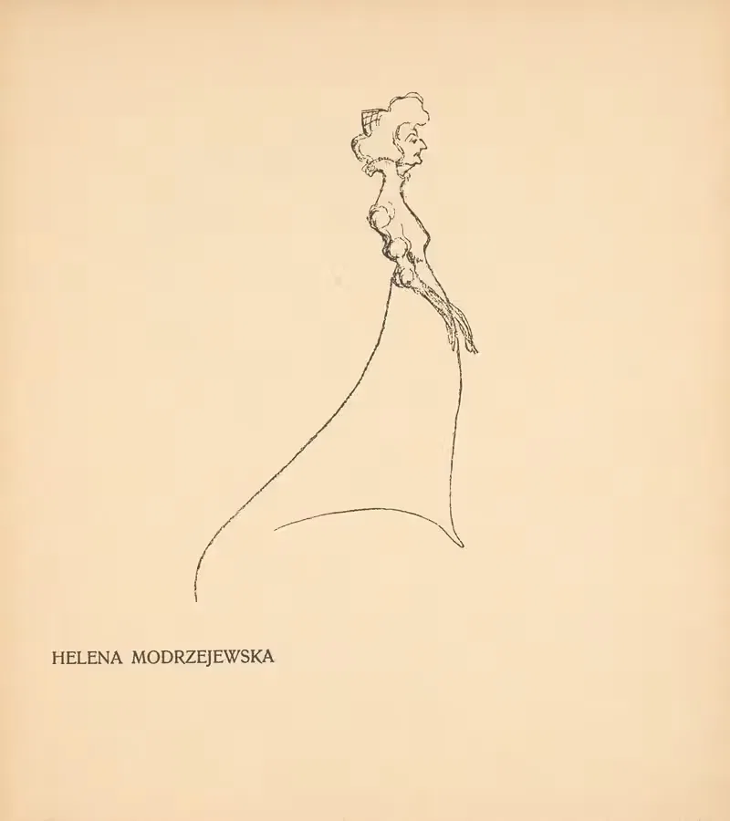 Елена Модржейевская by Казимеж Сихульский, 1904 — digital art print download