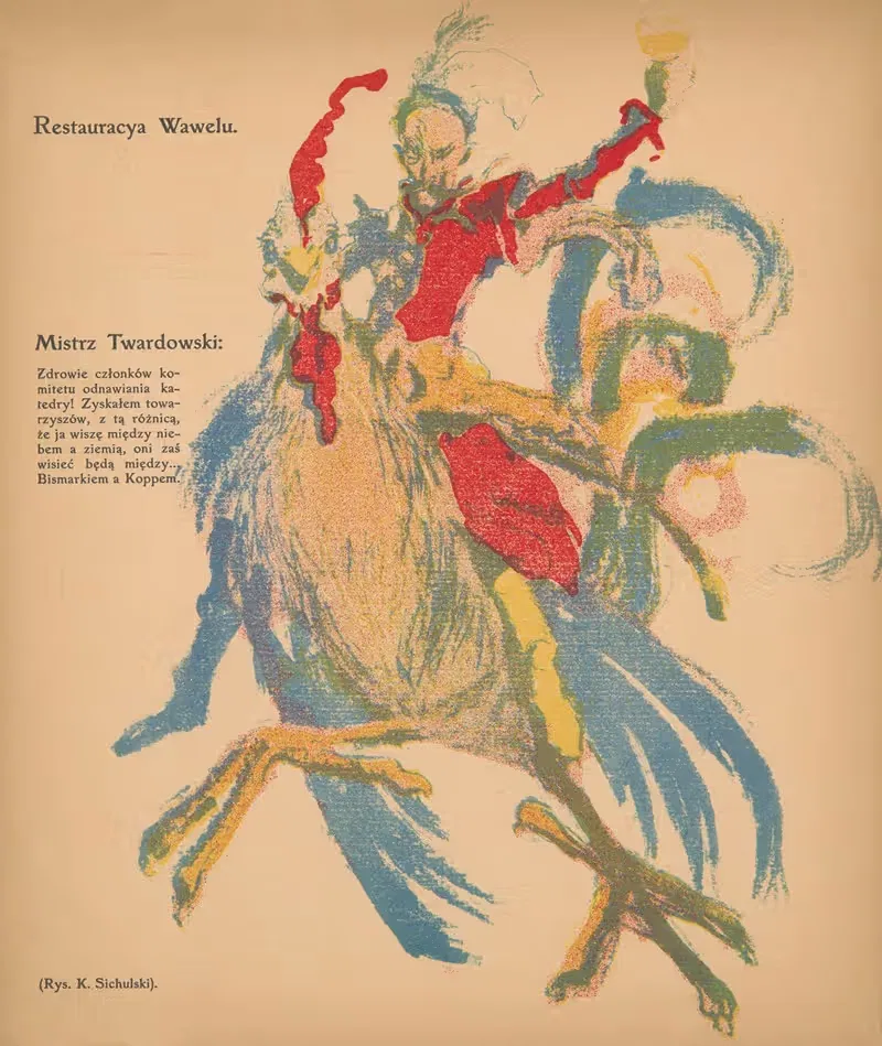 Restauracya Wawelu. Mistrz Twardowski — Kazimierz Sichulski