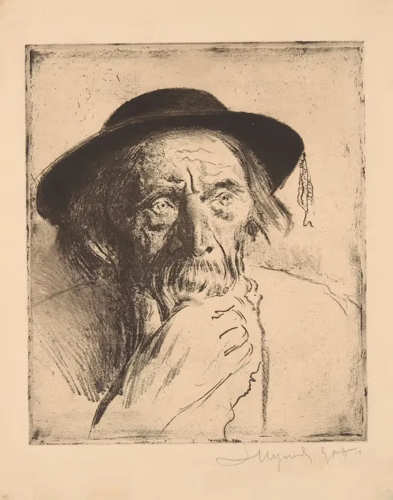 Симон Татар by Леон Вычулковский, 1906-1908 — digital art print download