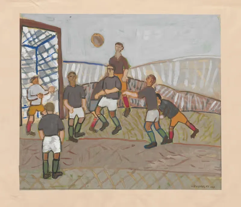 Спортивная тема by Марек Влодзиньский, 1948 — digital art print download