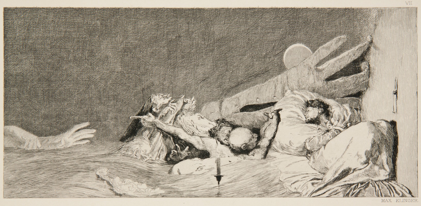 Ängste by Max Klinger, 1893 — digital art print download