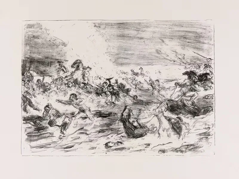Schlacht by Max Slevogt, 1907 — digital art print download
