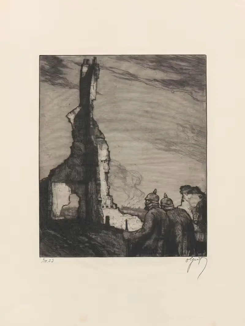 Дежурство by Оскар Граф, 1914-1915 — digital art print download