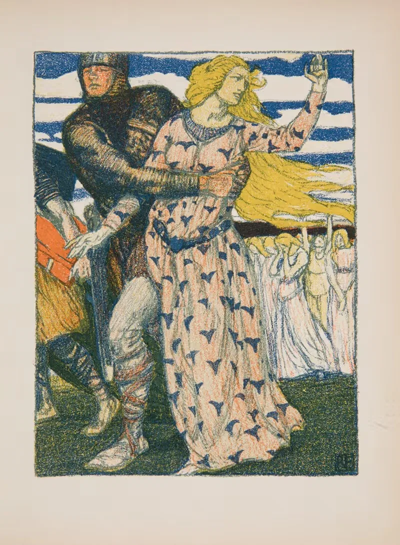 Солдат и пленник by Роберт Энгелс, 1914 — digital art print download