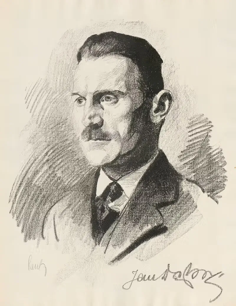 Portrait of Jan Dąbski — Stanisław Lentz