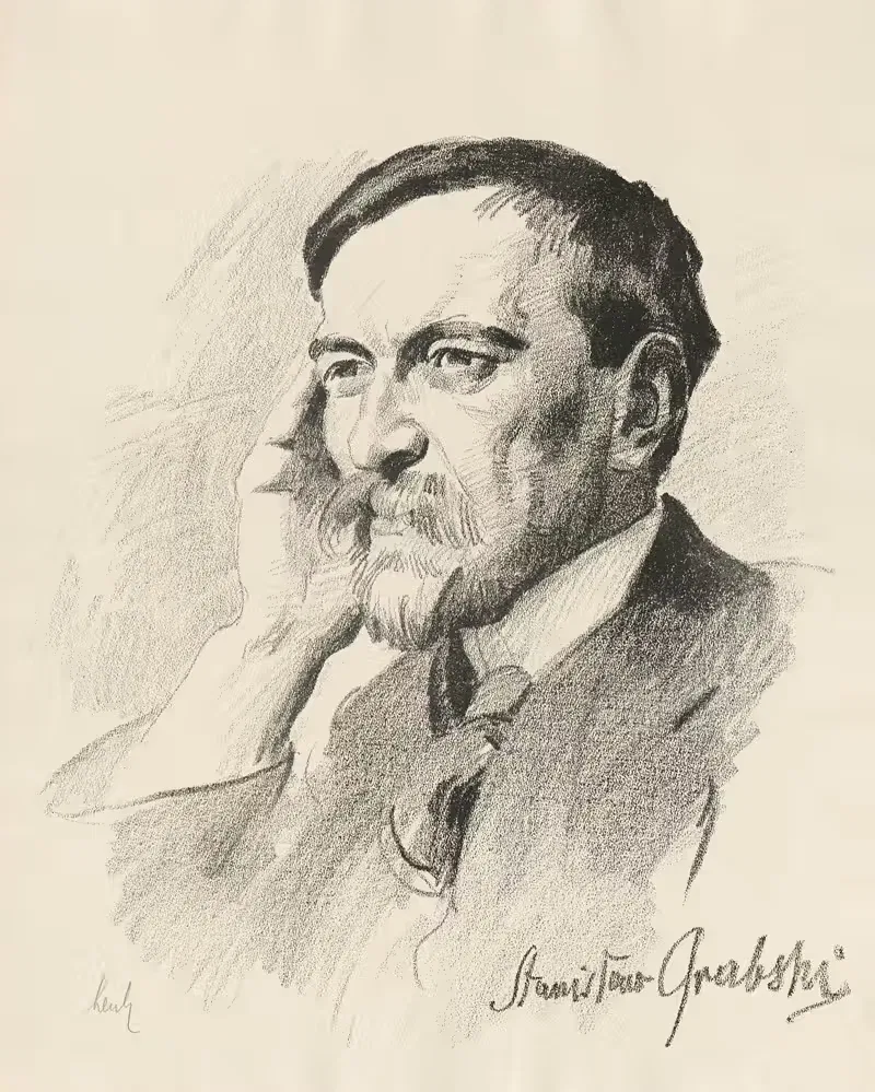 Portrait of Stanisław Grabski — Stanisław Lentz