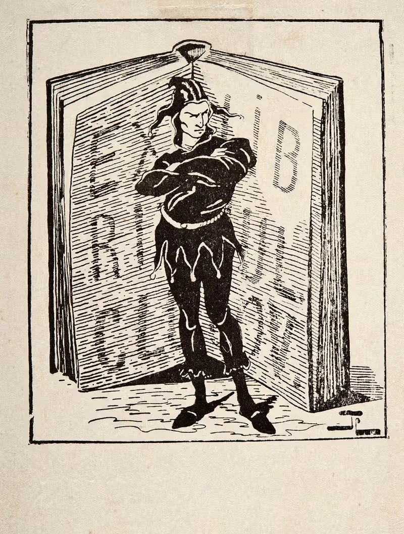Bookplate of Juliusz Klukowski — Teodor Stanisław Rawicz-Lipiński