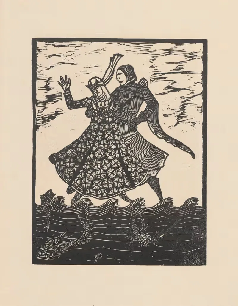 Стародунская легенда Пл.4 by Виктория Горыńска, 1926 - 1931 — digital art print download