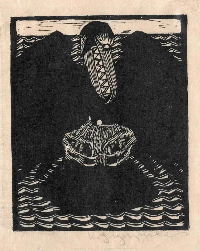 Сказание о зловещем вороне by Виктория Горыńска, 1926 — digital art print download
