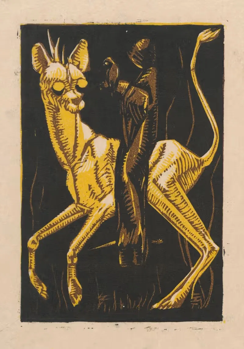 Сказочный всадник by Виктория Горыńска, 1924 — digital art print download