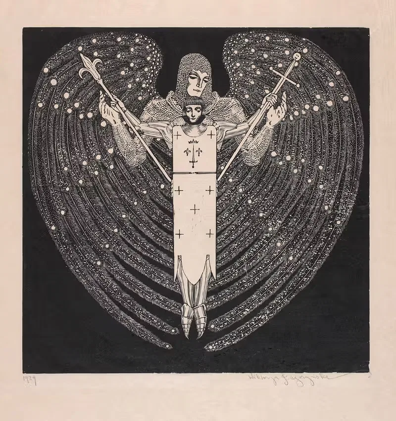 Жанна д'Арк by Виктория Горыńска, 1929 — digital art print download
