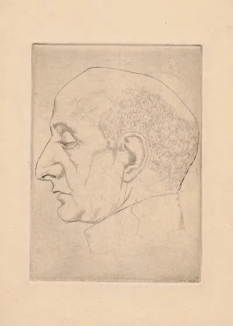 Portret mężczyzny — Wiktoria Goryńska