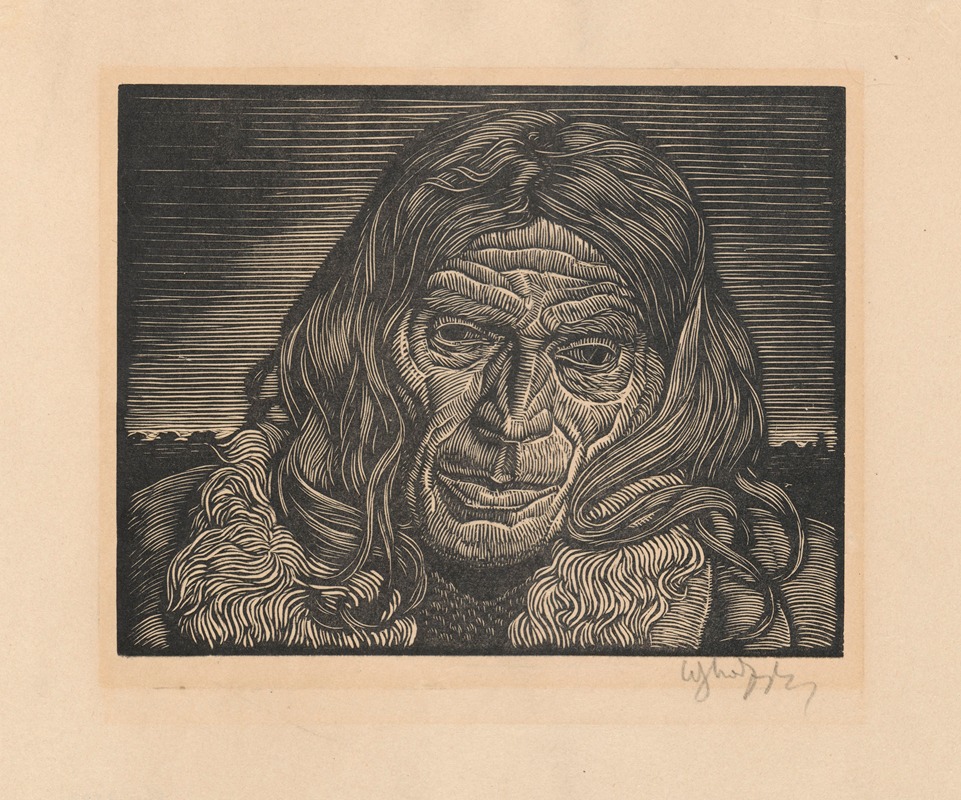 Голова горца by Владислав Скоциляс, 1928 — digital art print download