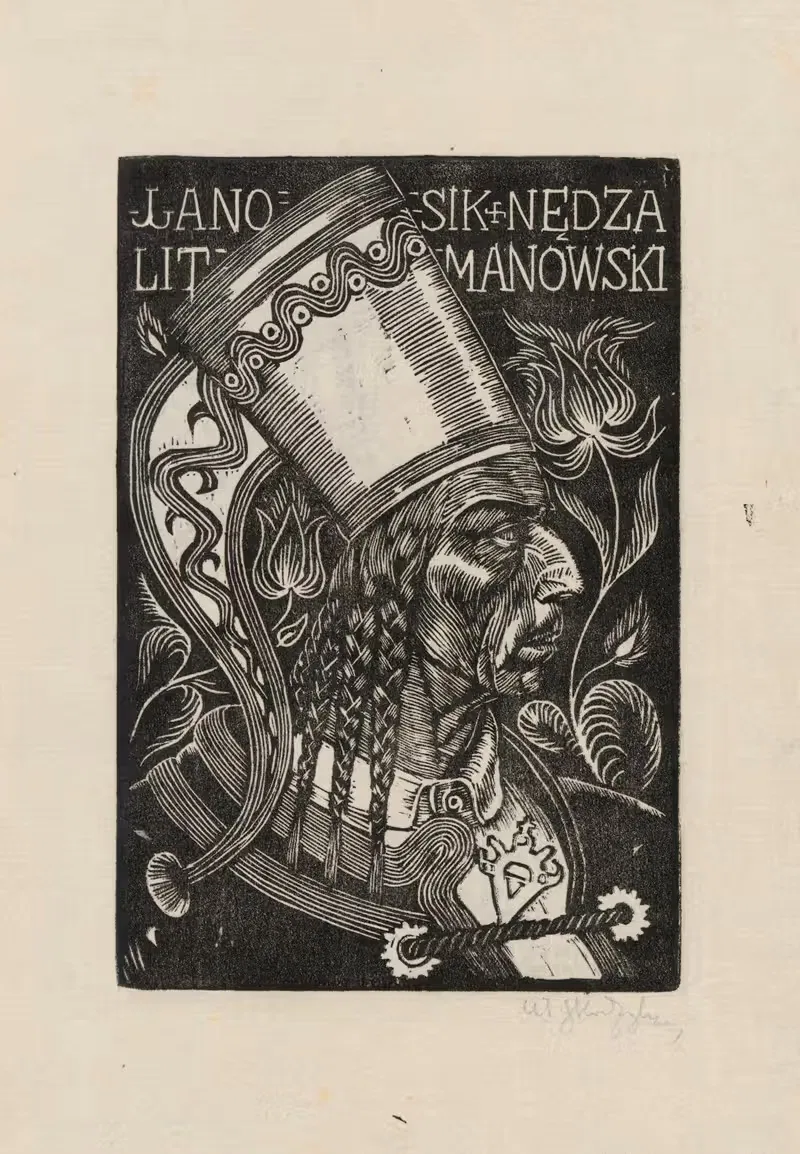 Янушик Ненда-Литмановский by Владислав Скоциляс, 1925 — digital art print download
