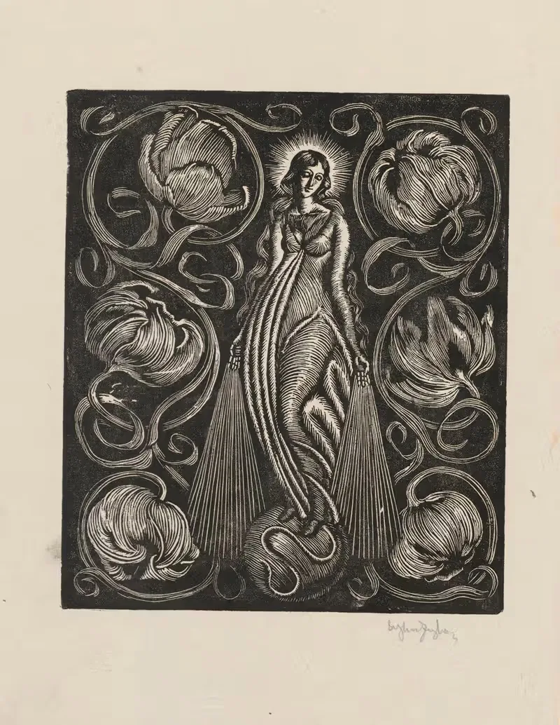 Лаус феминае by Владислав Скоциляс, 1918 — digital art print download
