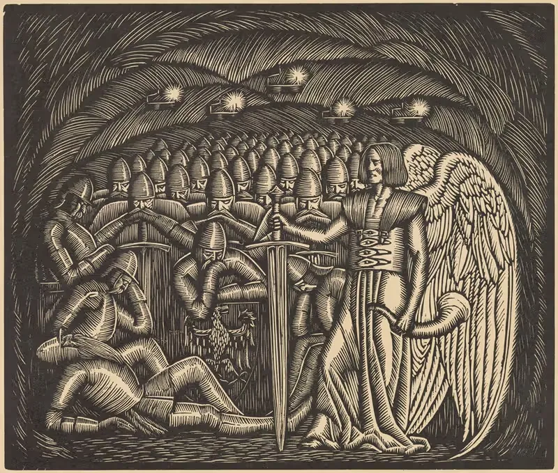 Спящие рыцари by Владислав Скоциляс, 1916-1921 — digital art print download