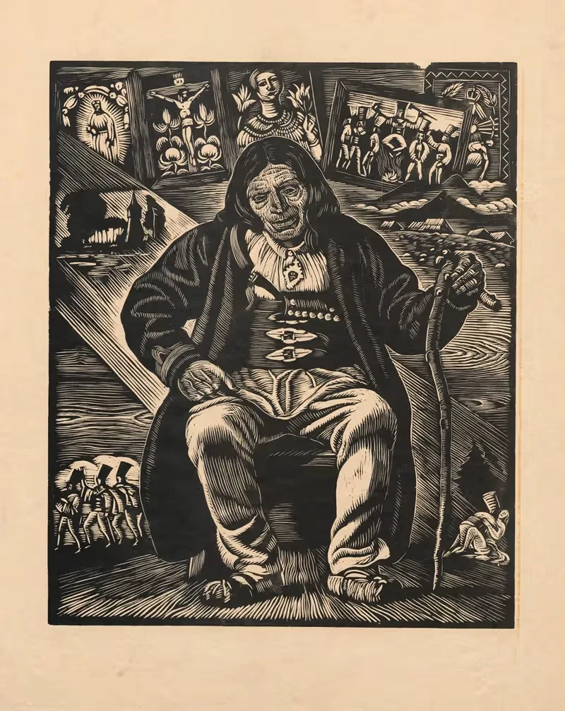 Старый хозяин I by Владислав Скоциляс, 1933 — digital art print download