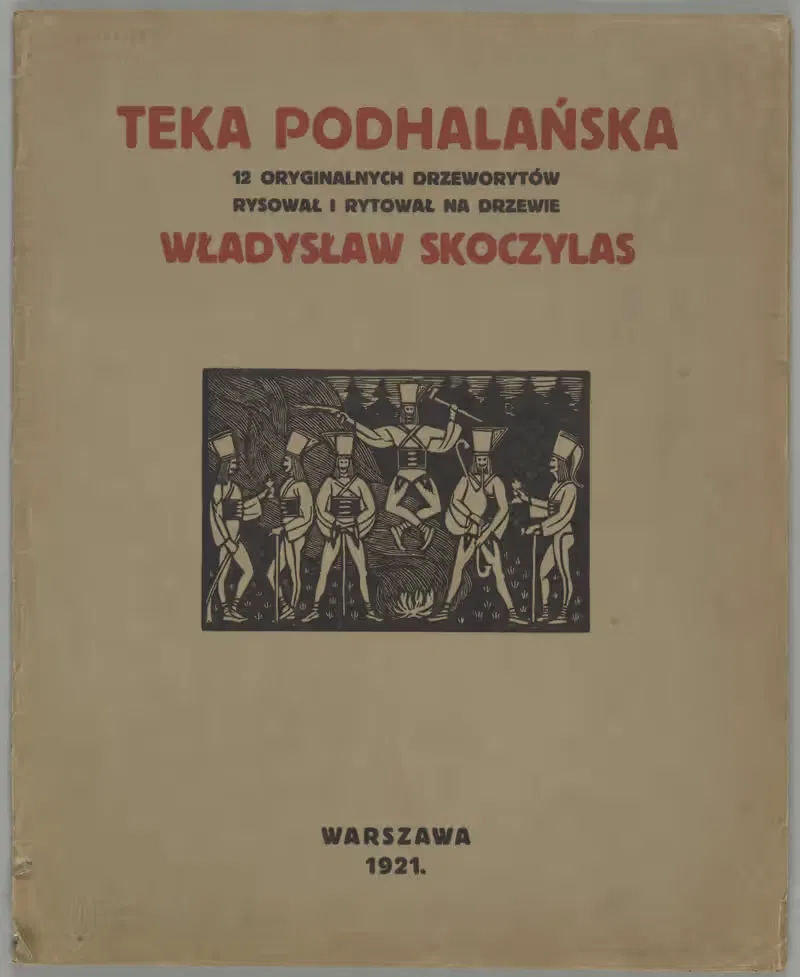 Тека Подгалянска – Обложка by Владислав Скоциляс, 1916-1921 — digital art print download