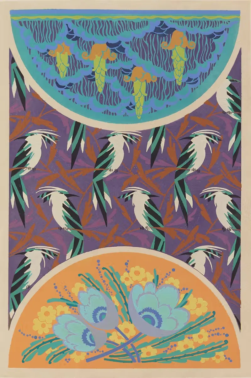 Формы и цвета Pl.07 by Огюст Т. Томас, 1935 — digital art print download