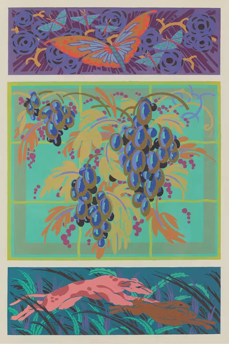 Формы и цвета Pl.18 by Огюст Т. Томас, 1935 — digital art print download