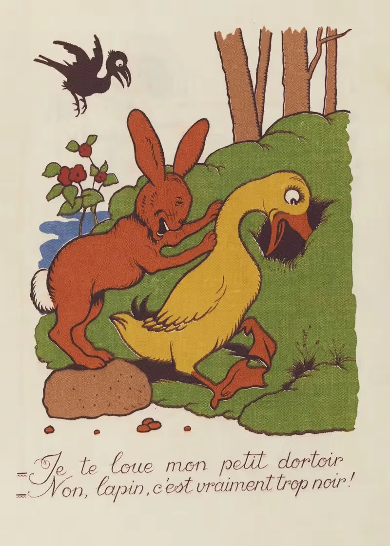 М. Канар ищет дом Пл.03 by Бенжамен Рабье, 1927 — digital art print download