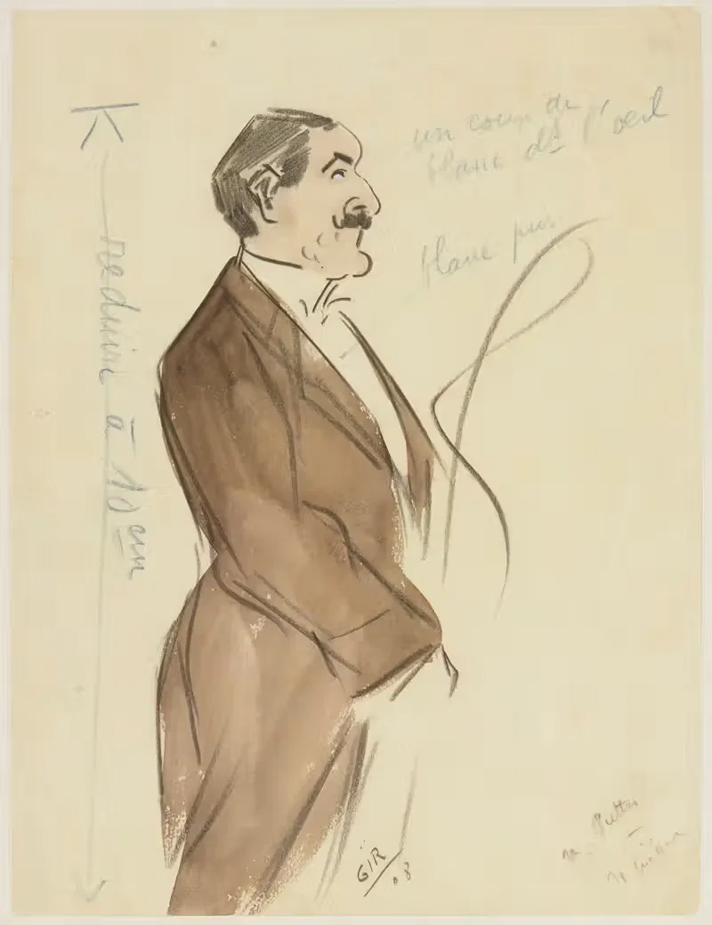 Mr Piettri, N. Cirque by Charles Gir, 1908 — digital art print download