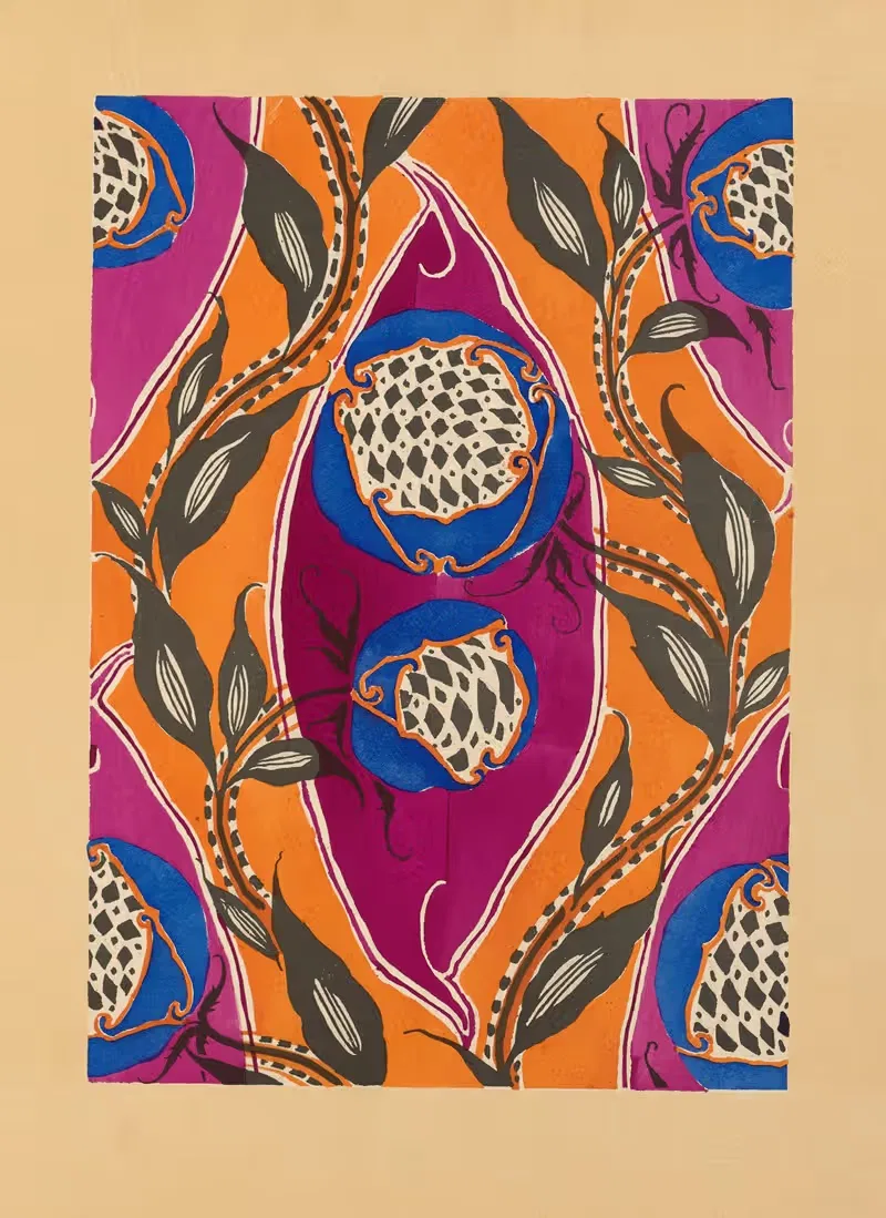 20 compositions en couleurs dans le style oriental Pl.04 — Emile-Allain Séguy