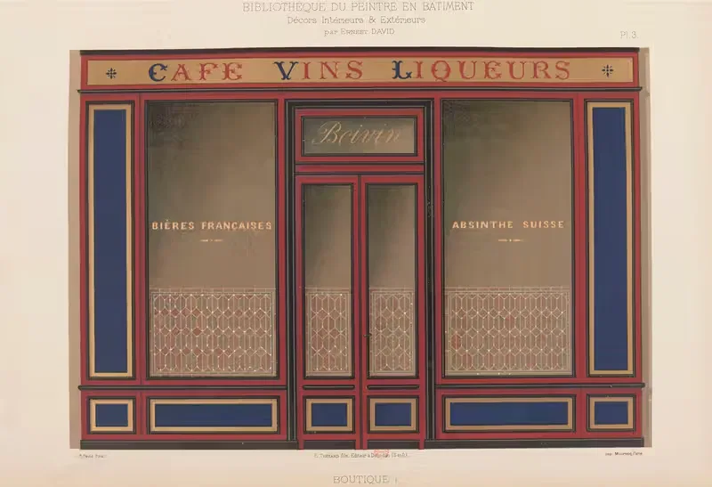 Décors Intérieurs et Extérieurs Pl.03 — Ernest David