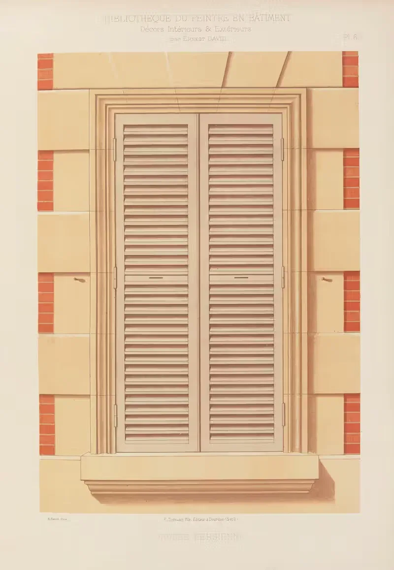 Décors Intérieurs et Extérieurs Pl.06 — Ernest David