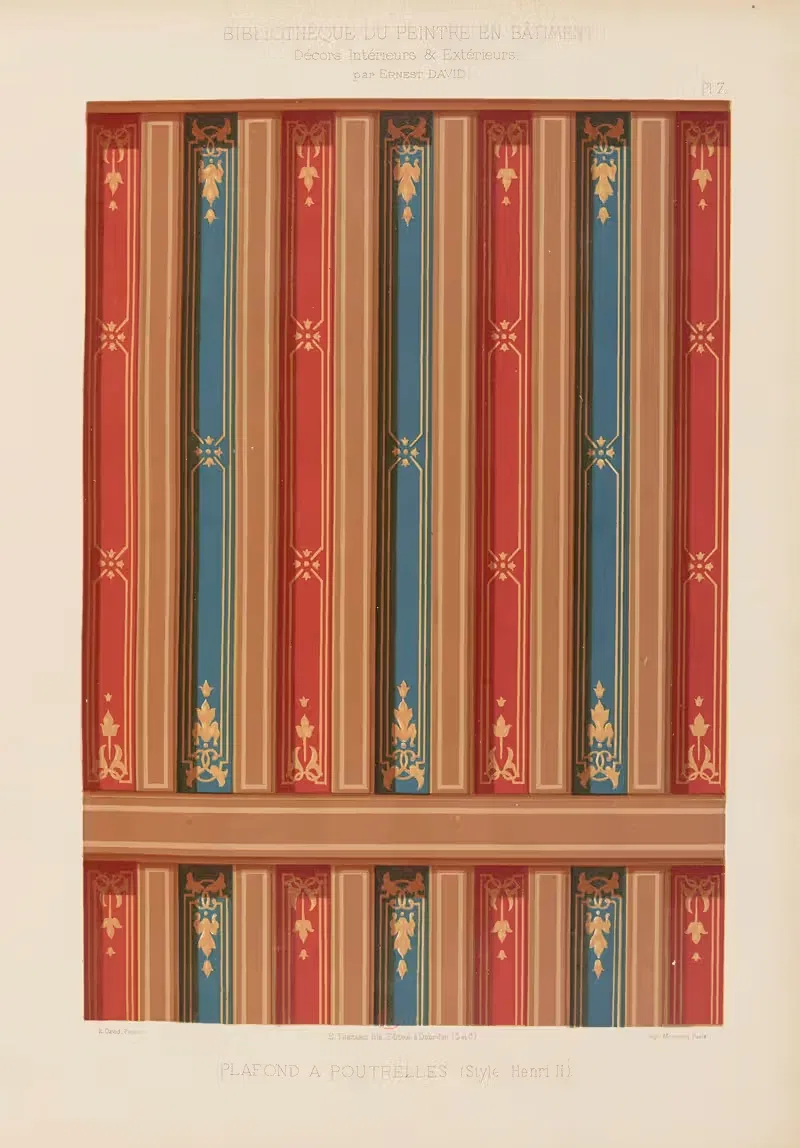 Décors Intérieurs et Extérieurs Pl.07 — Ernest David