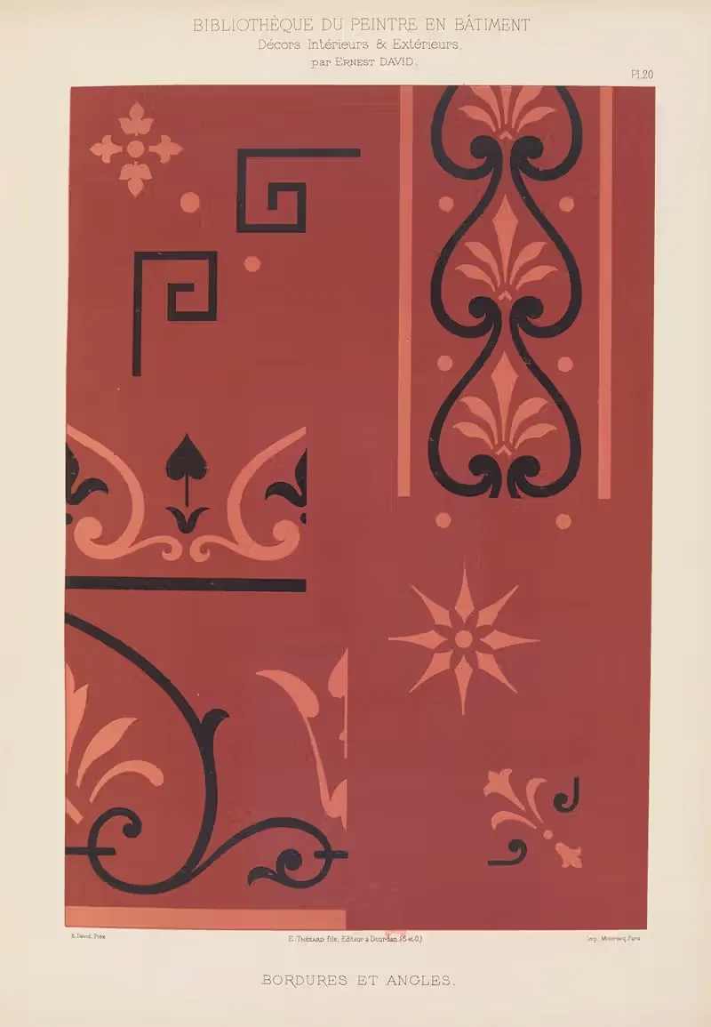 Décors Intérieurs et Extérieurs Pl.20 — Ernest David