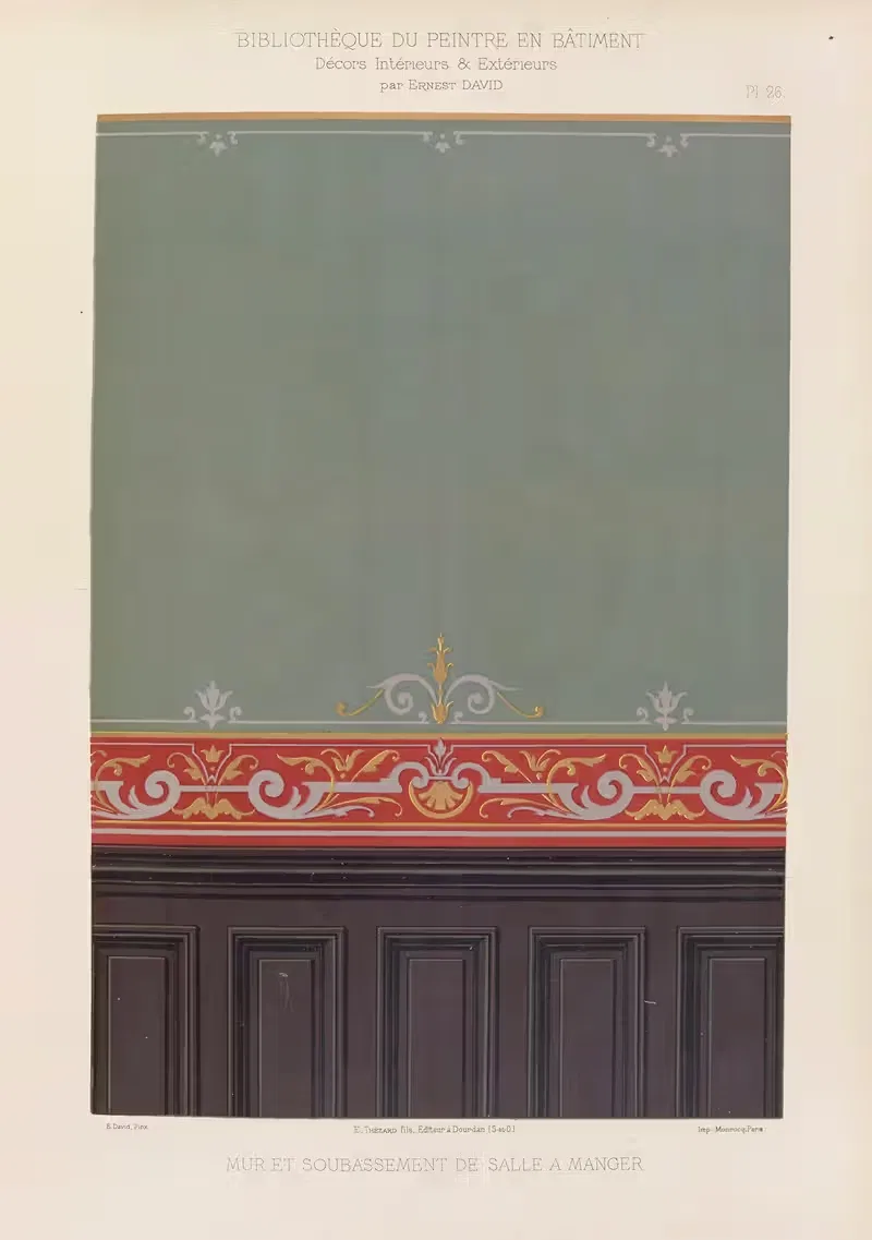 Décors Intérieurs et Extérieurs Pl.26 — Ernest David