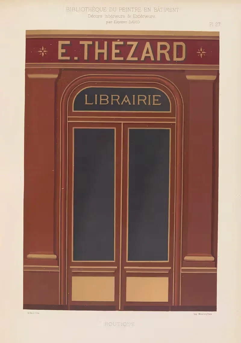 Décors Intérieurs et Extérieurs Pl.27 — Ernest David