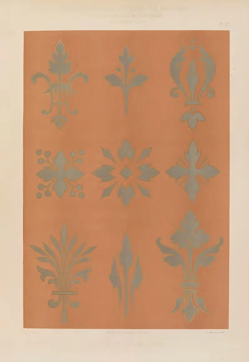 Décors Intérieurs et Extérieurs Pl.35 — Ernest David