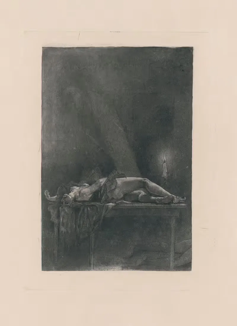 A un dîner d'athées by Félicien Rops, 1885 — digital art print download