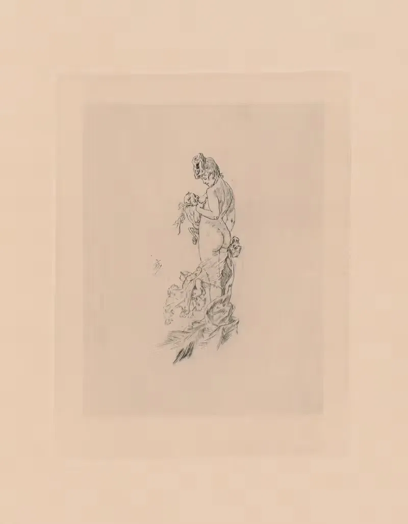 La nourrice au satyrion1890 — Félicien Rops