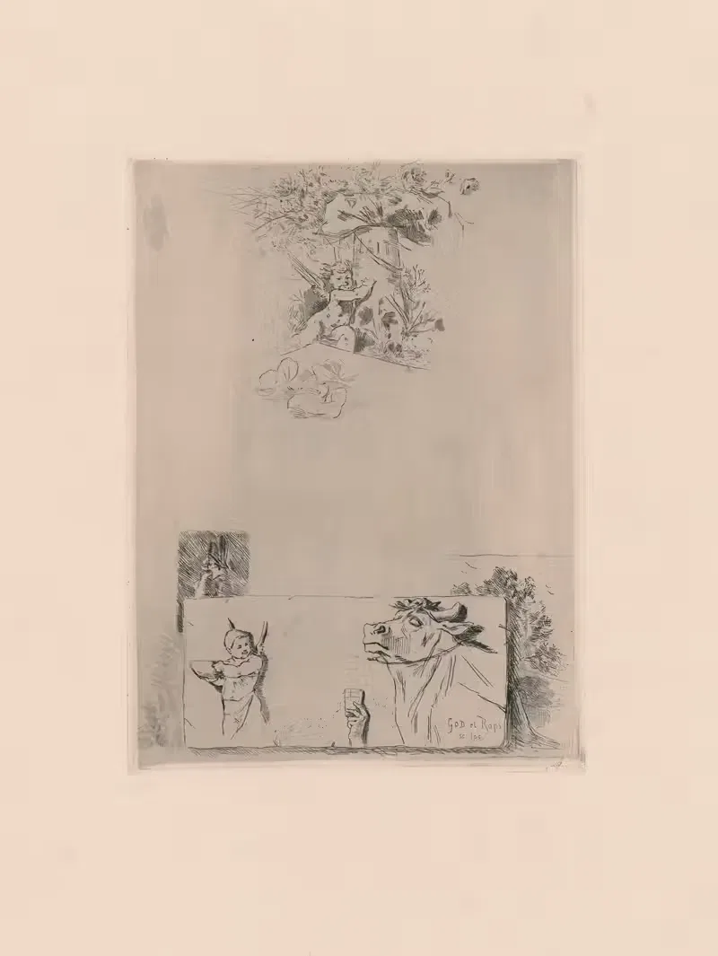 Молочный горшок by Феликс Ропс, 1880 — digital art print download