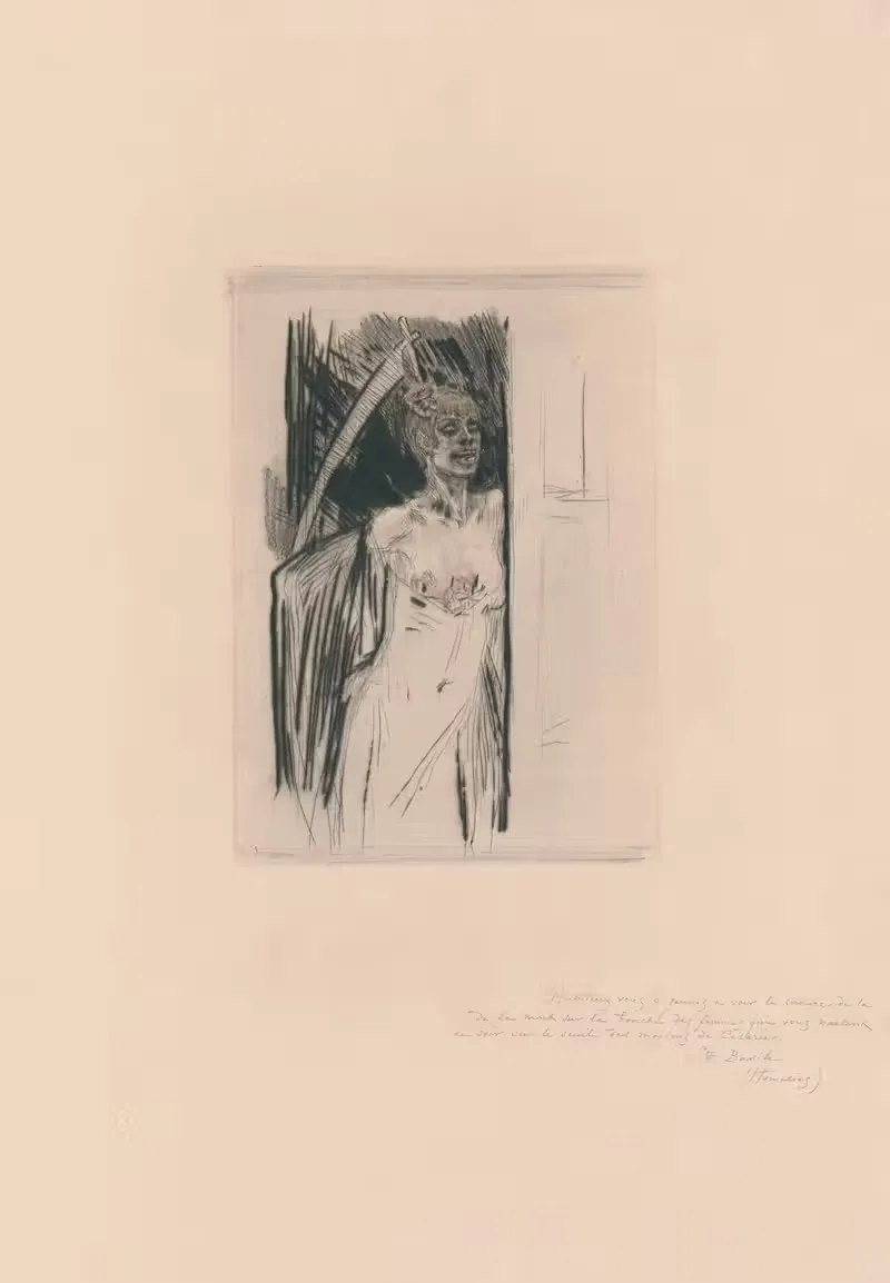 Сифилитическая смерть by Феликс Ропс, 1885 — digital art print download
