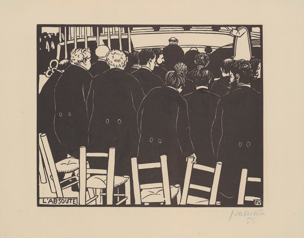 L'absoute by Félix Vallotton, 1894 — digital art print download
